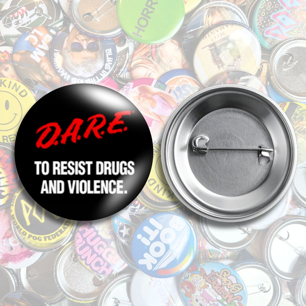 Nostalgic Pop Culture Brands Pin Back Buttons