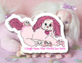 Puppy Surprise "Single Mom" Sticker