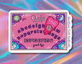 Y2k Ouija Board Sticker