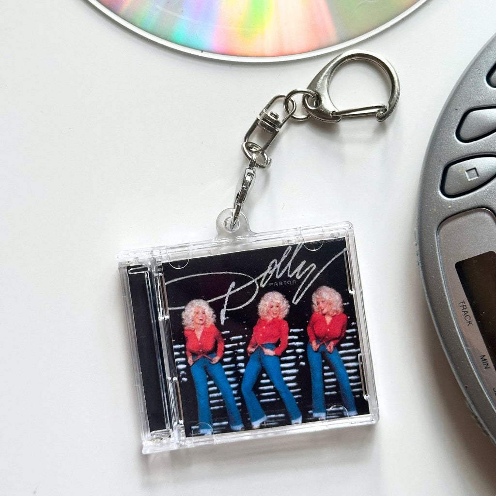 'Hit Clips' Mini CD Case Keychain - Dolly