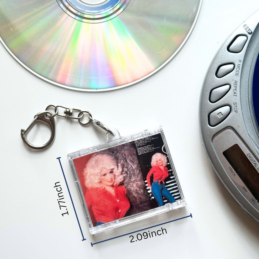 'Hit Clips' Mini CD Case Keychain - Dolly