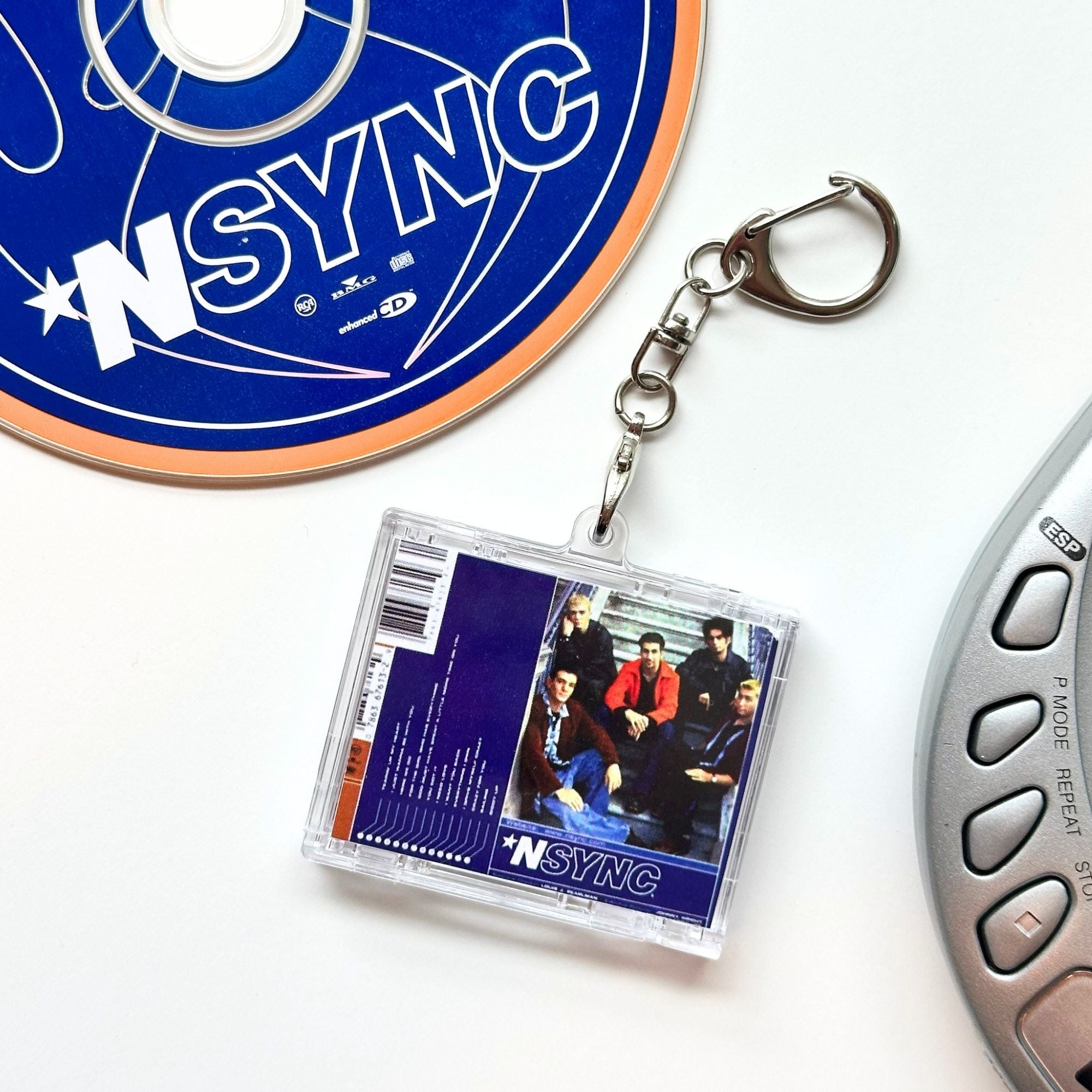 'Hit Clips' Mini CD Case Keychain - NSYNC