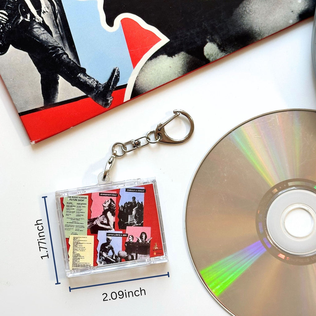 'Hit Clips' Mini CD Case Keychain - Rocky Horror Soundtrack
