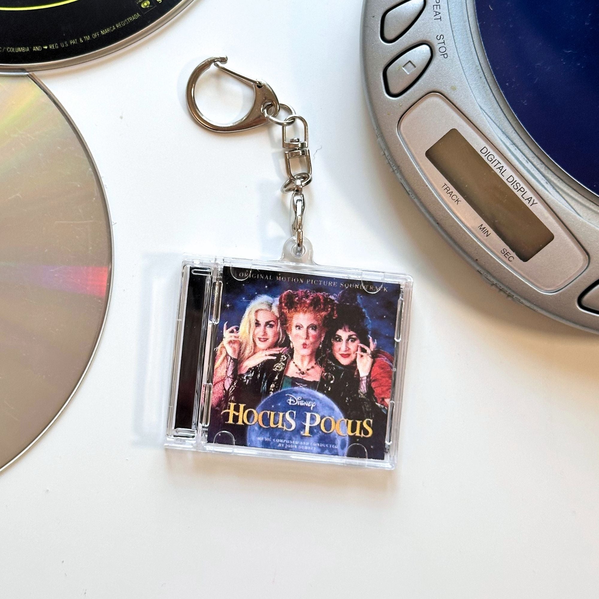 'Hit Clips' Mini CD Case Keychain - Hocus Pocus Soundtrack