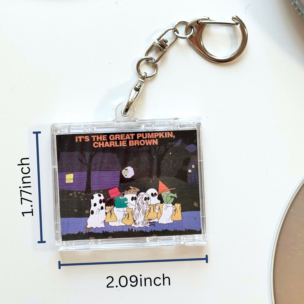 'Hit Clips' Mini CD Case Keychain - It's the Great Pumpkin, Charlie Brown