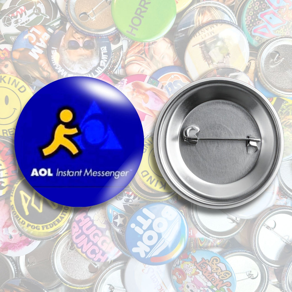 Nostalgic Pop Culture Brands Pin Back Buttons