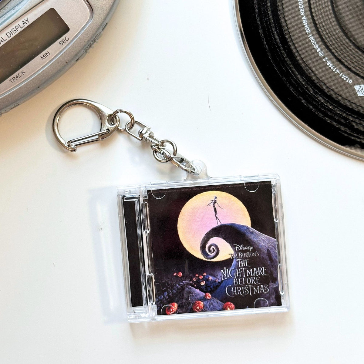 'Hit Clips' Mini CD Case Keychain - The Nightmare Before Christmas