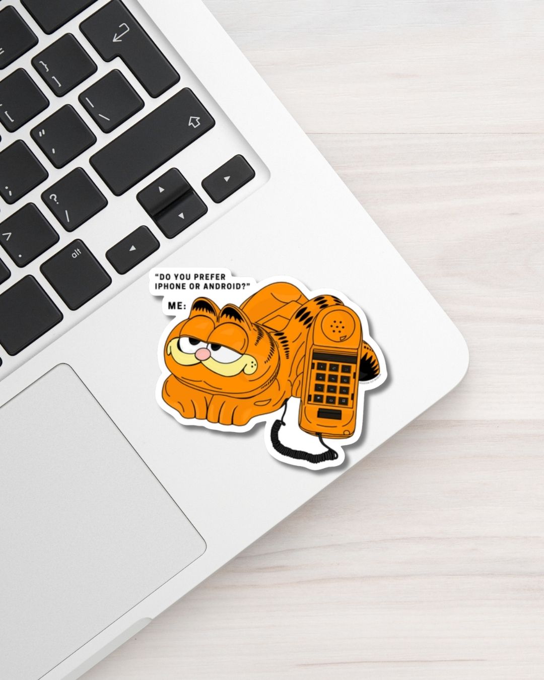 Garfield Phone Sticker