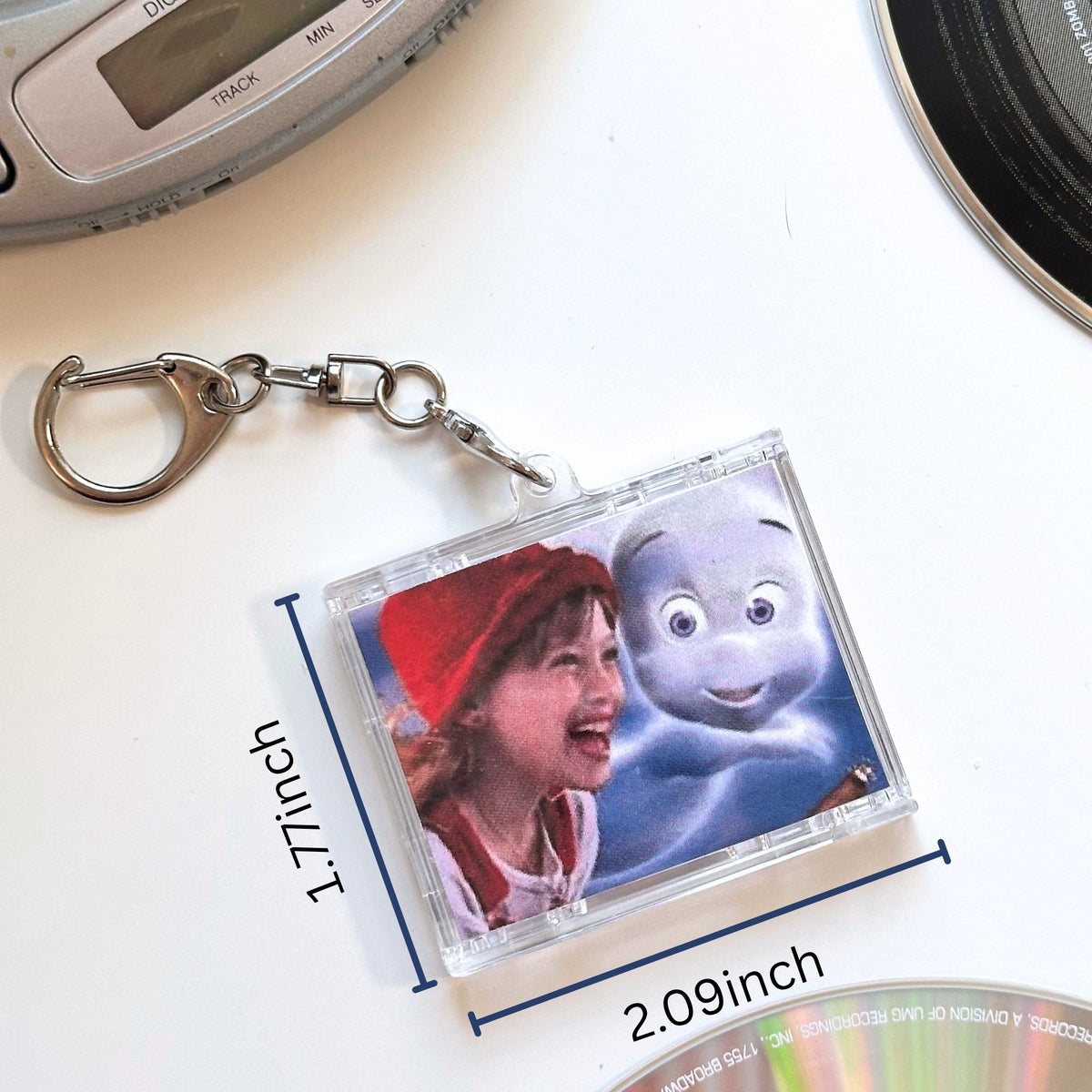 'Hit Clips' Mini CD Case Keychain - Casper Meets Wendy