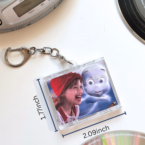 'Hit Clips' Mini CD Case Keychain - Casper Meets Wendy