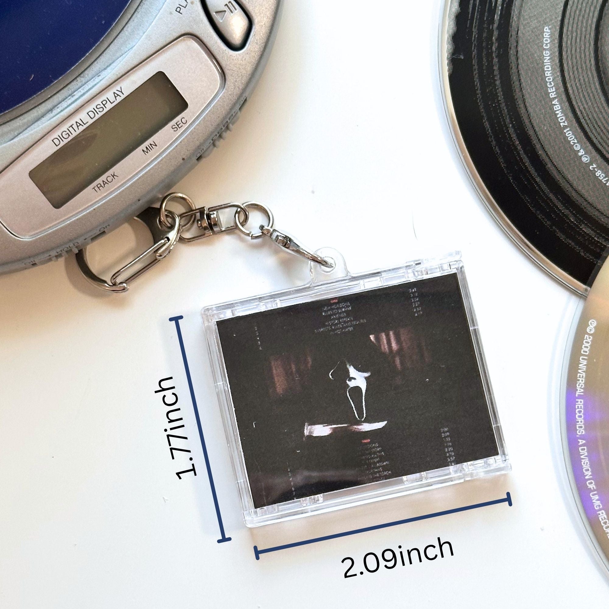 'Hit Clips' Mini CD Case Keychain - Scream Soundtrack