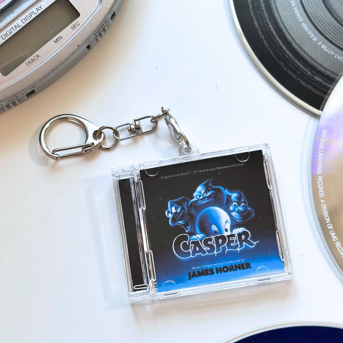'Hit Clips' Mini CD Case Keychain - Casper Soundtrack