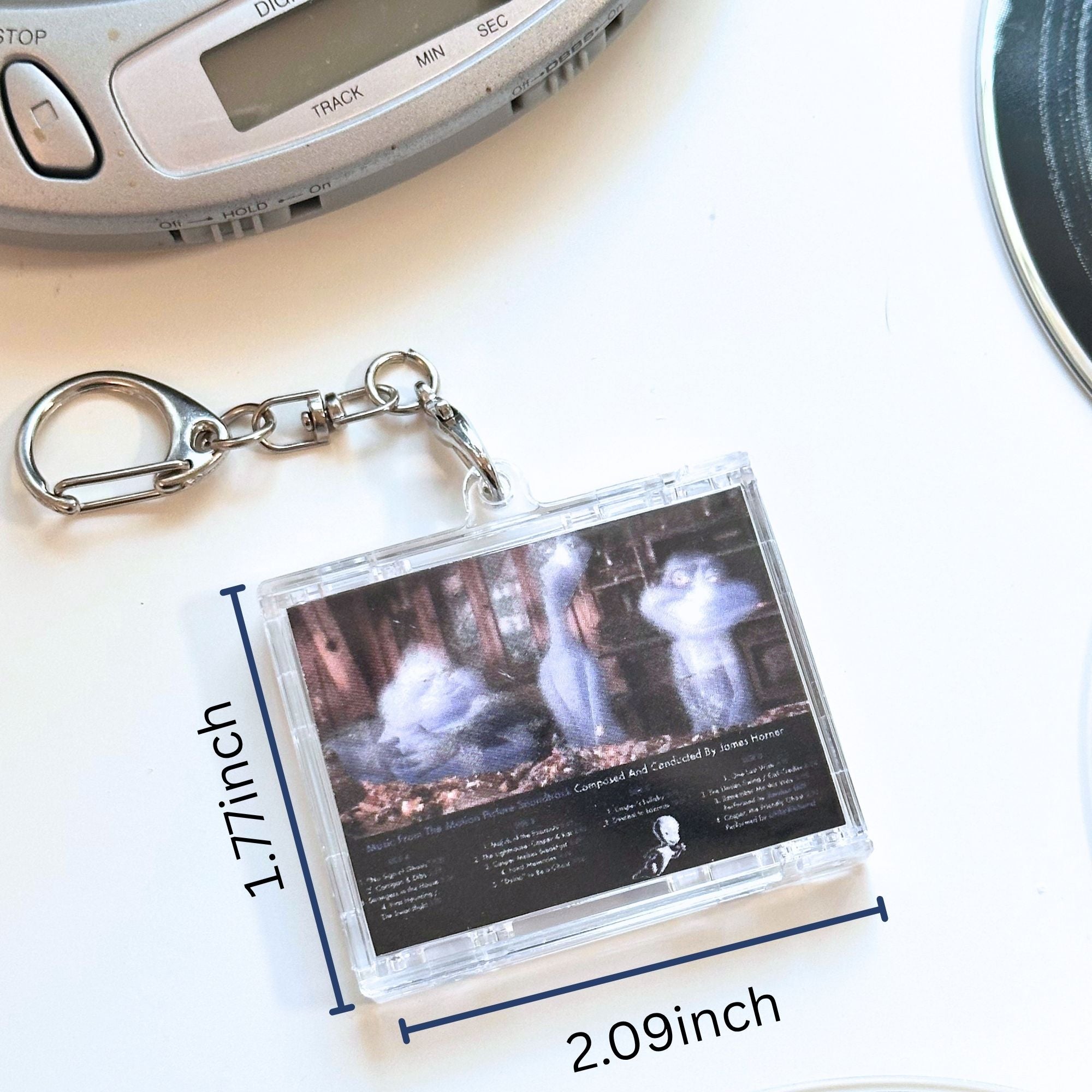 'Hit Clips' Mini CD Case Keychain - Casper Soundtrack