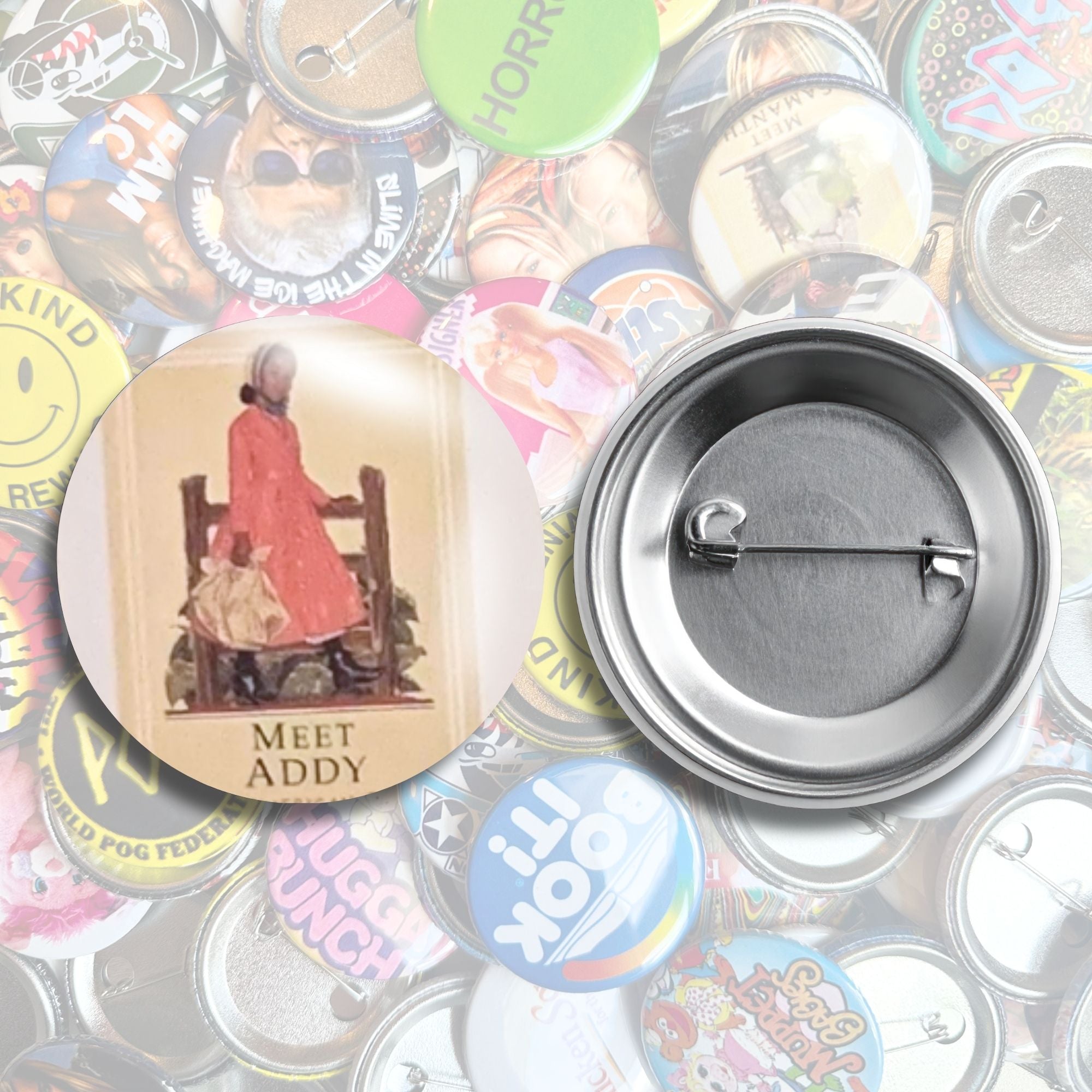 American Girl Historic Character Book Pin Back Buttons
