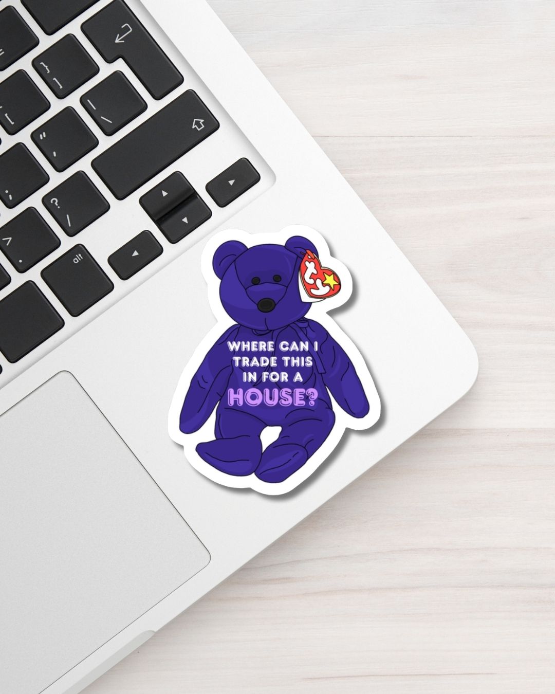 Princess Beanie Vinyl Sticker