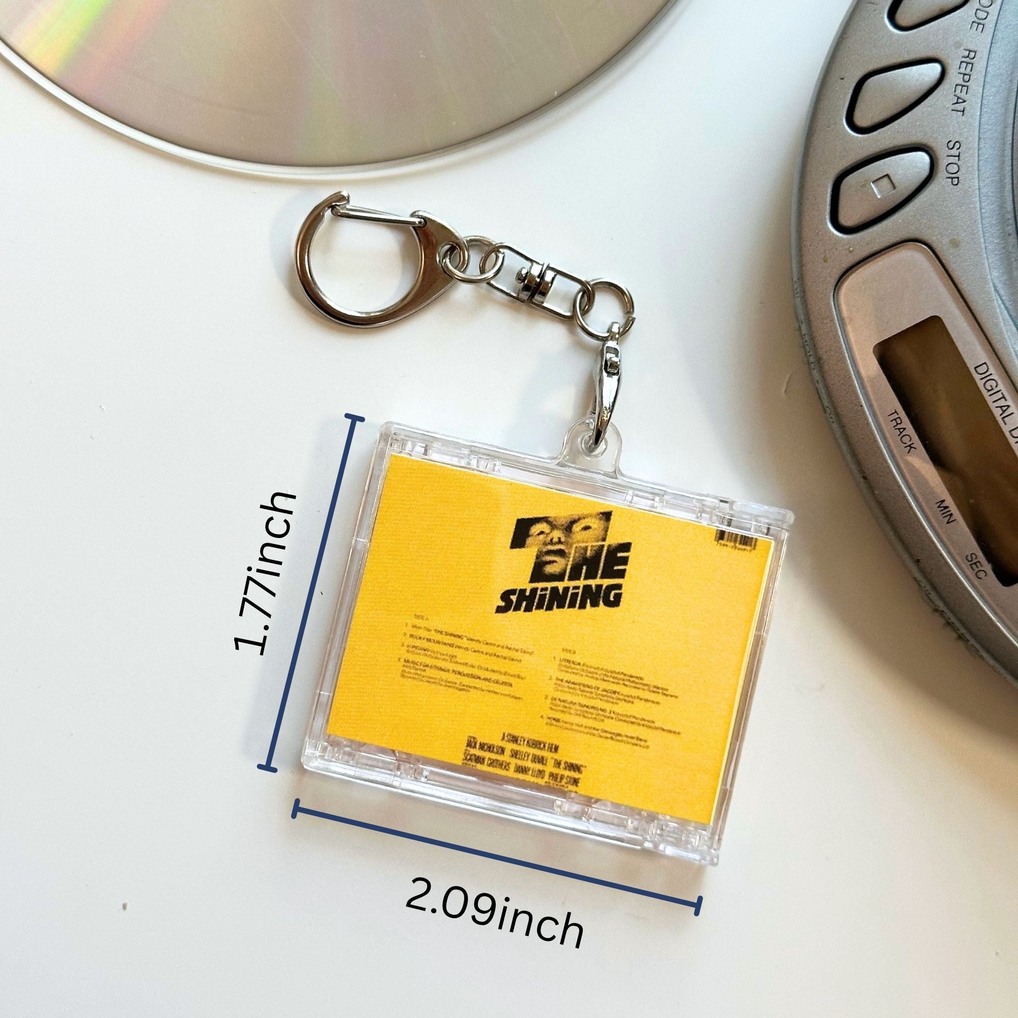 'Hit Clips' Mini CD Case Keychain - The Shining Soundtrack