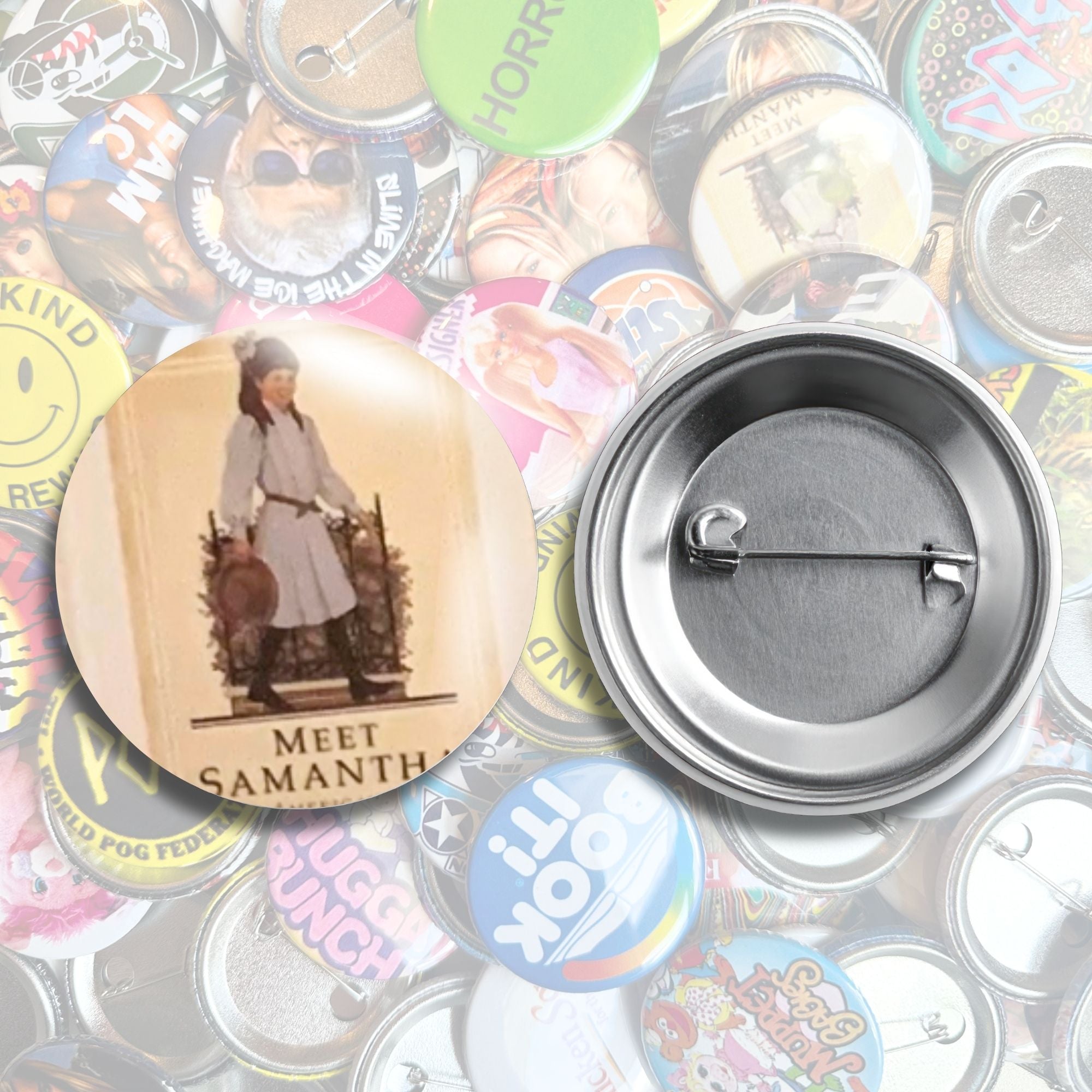 American Girl Historic Character Book Pin Back Buttons