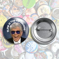 Nostalgic Houston Pin Back Buttons