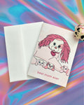 Puppy Surprise 'Best Mom Ever' Greeting Card