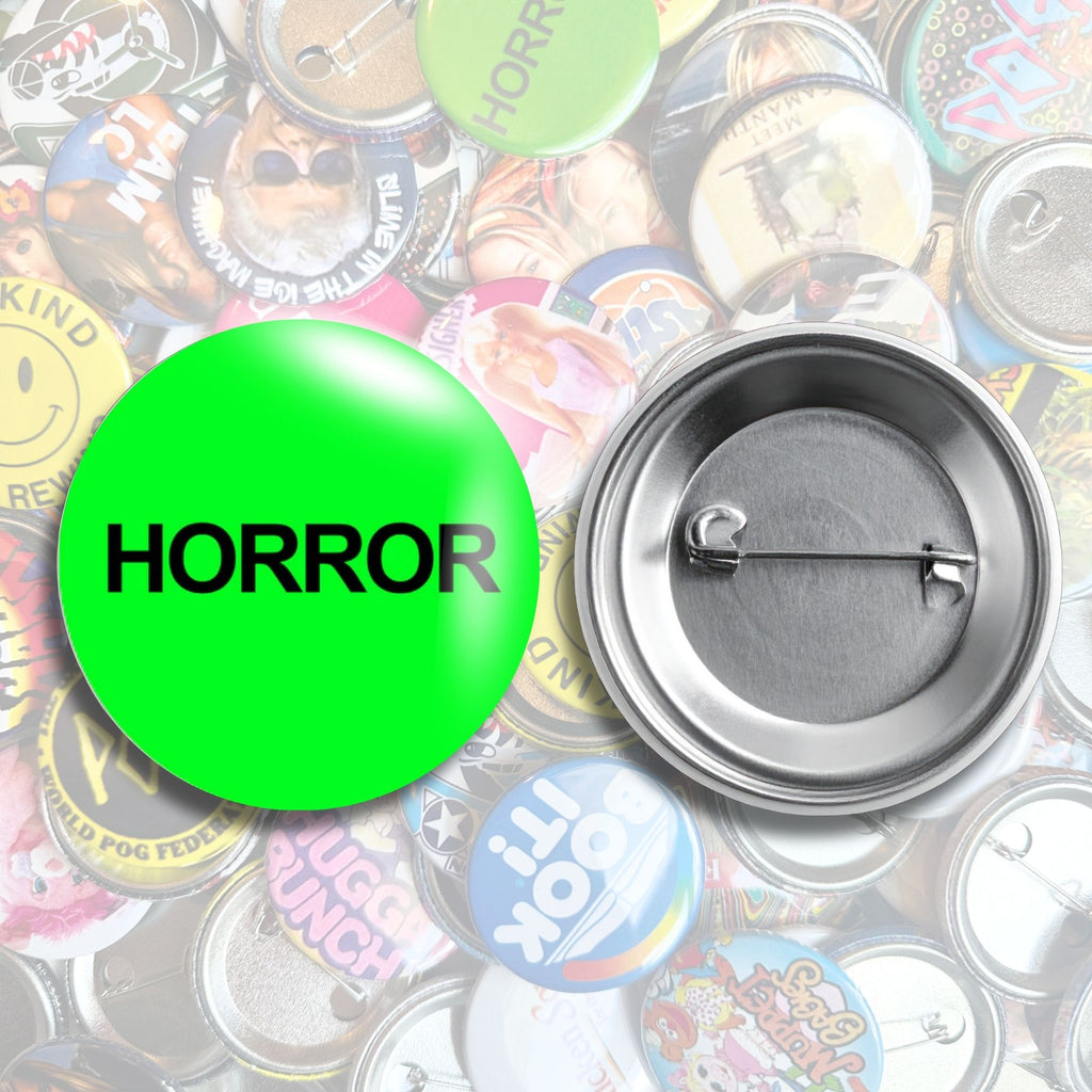 Nostalgic Movie Rental Pin Pack Buttons