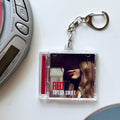 'Hit Clips' Mini CD Case Keychain - Taylor Red
