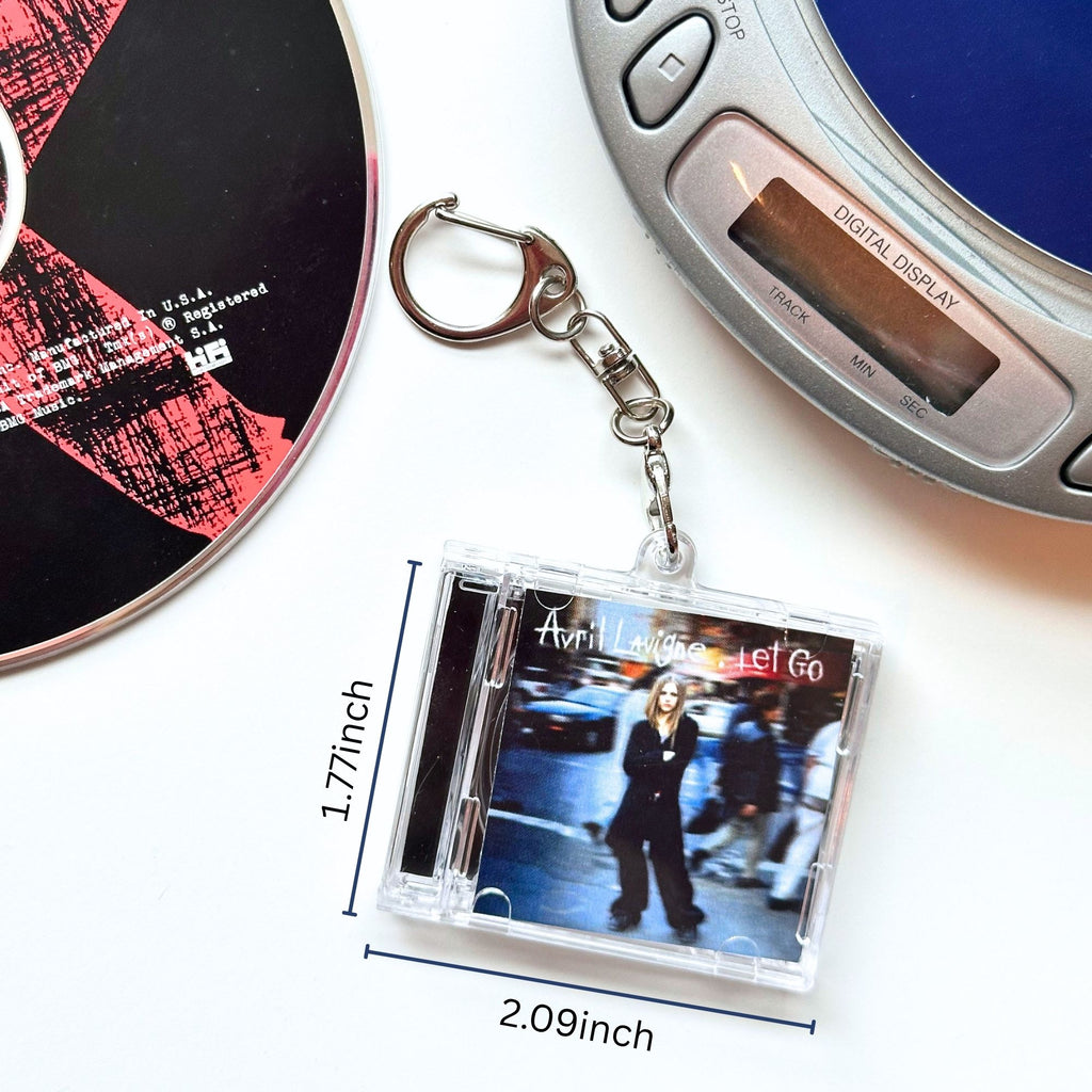'Hit Clips' Mini CD Case Keychain - Avril Lavigne Let Go