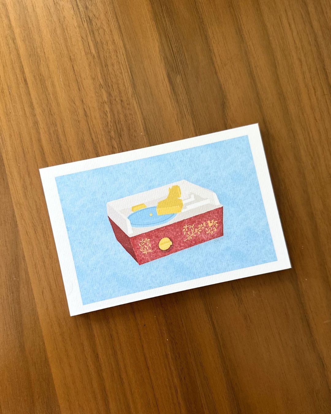 Classic Toy Record Player Fine Art Print