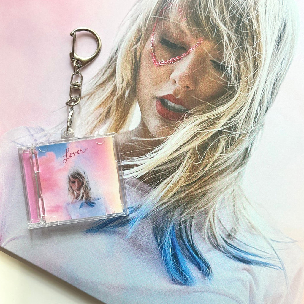 'Hit Clips' Mini CD Case Keychain - Taylor Lover