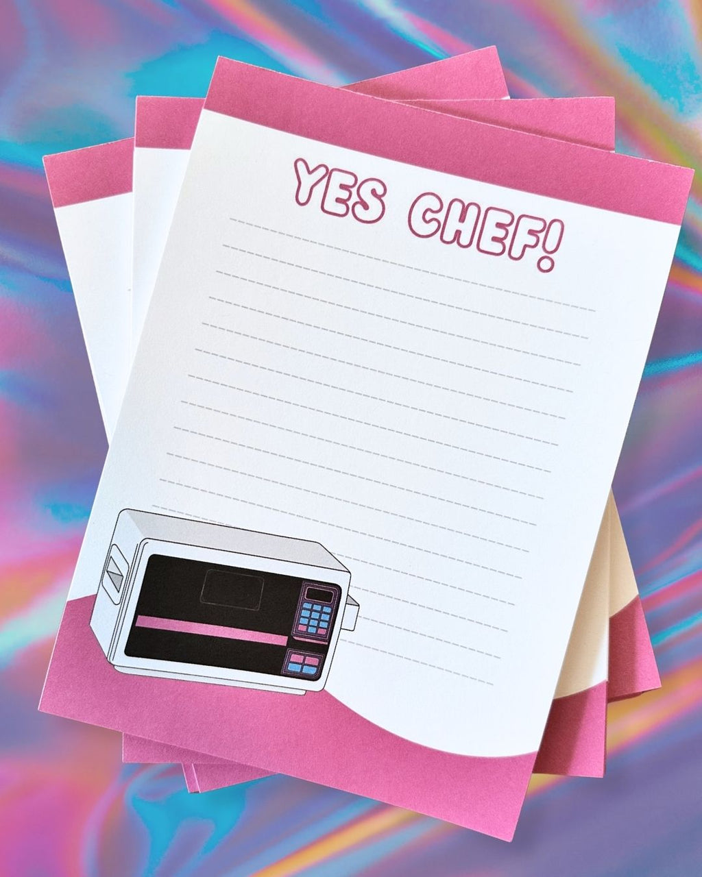 Easy Bake Oven 'Yes Chef' Notepad