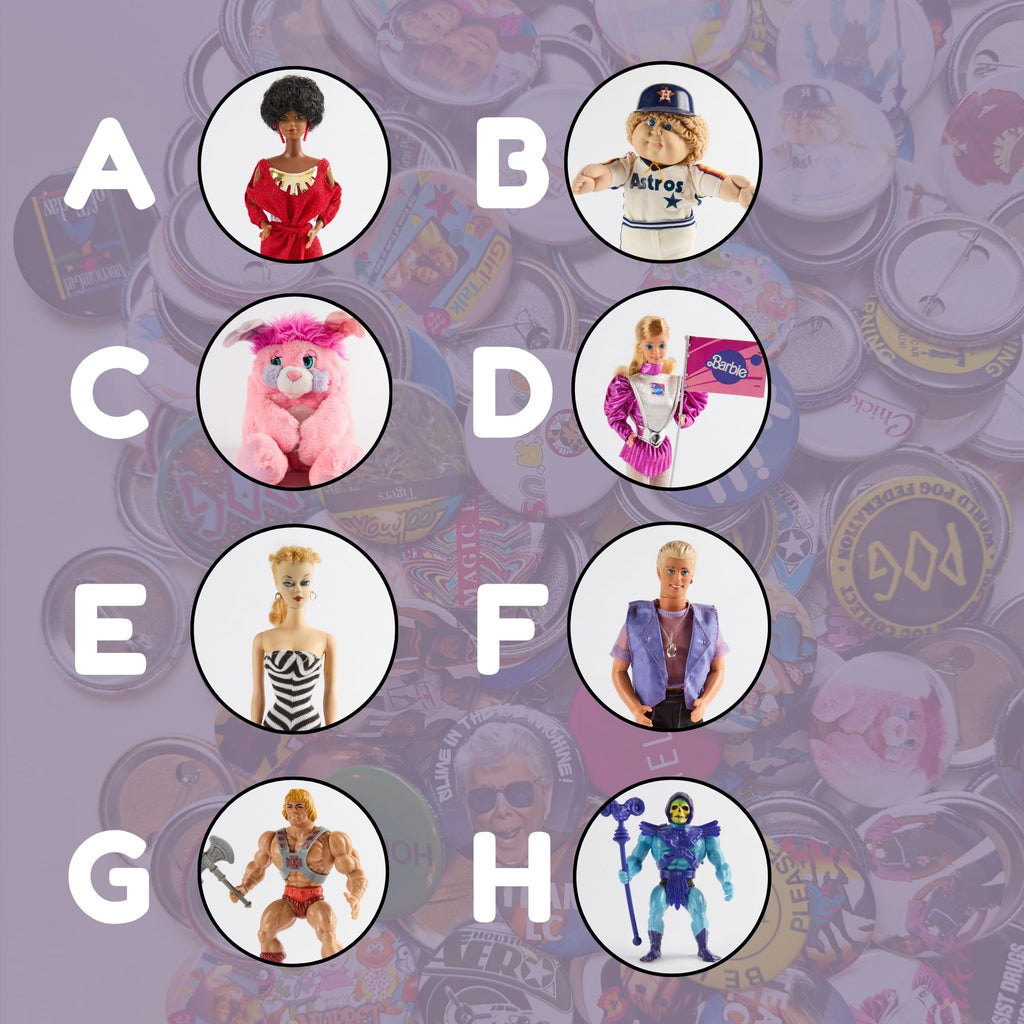 Classic Toys Nostalgic Pin Pack Buttons