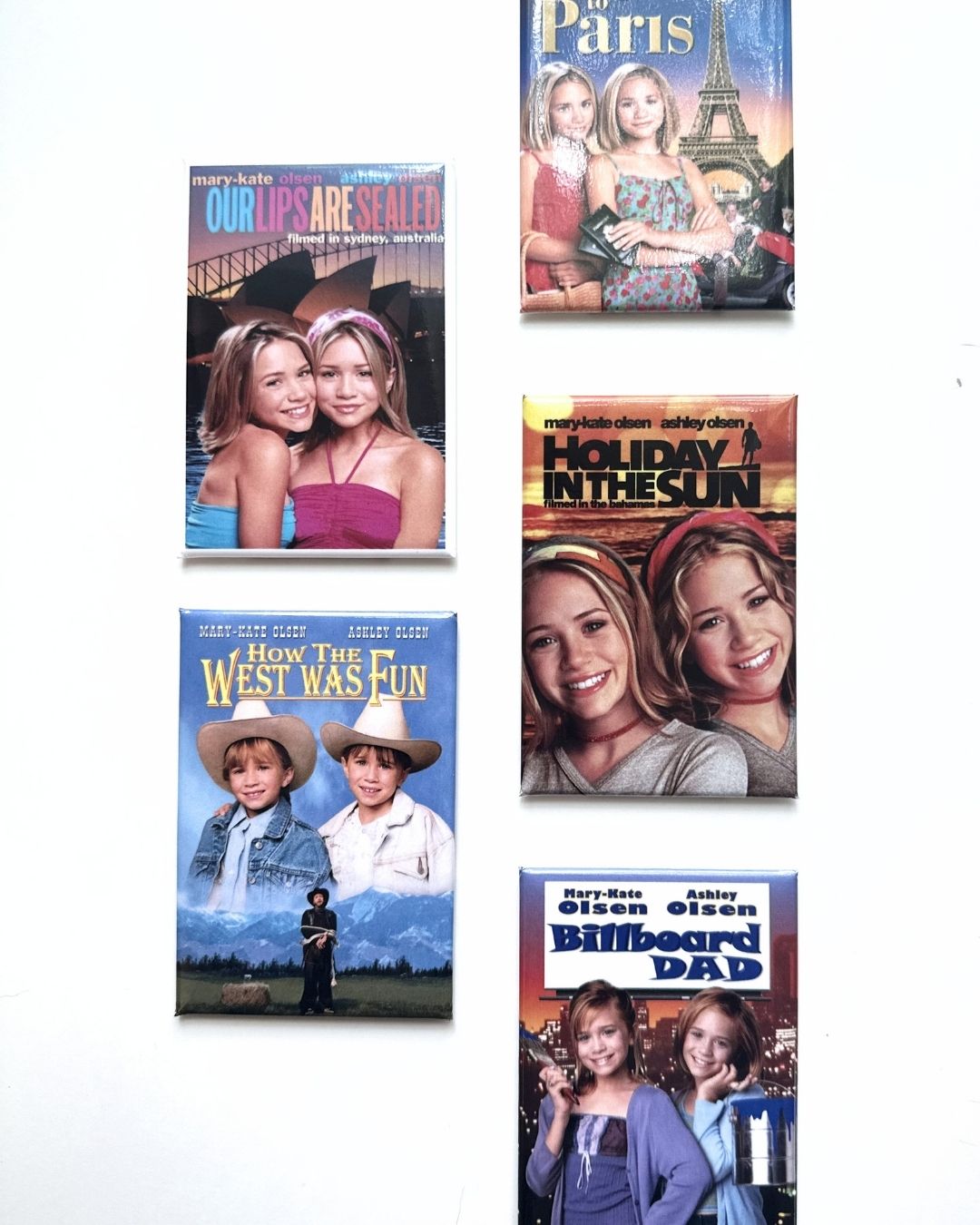 Mary Kate and Ashley Olsen Movie Magnet