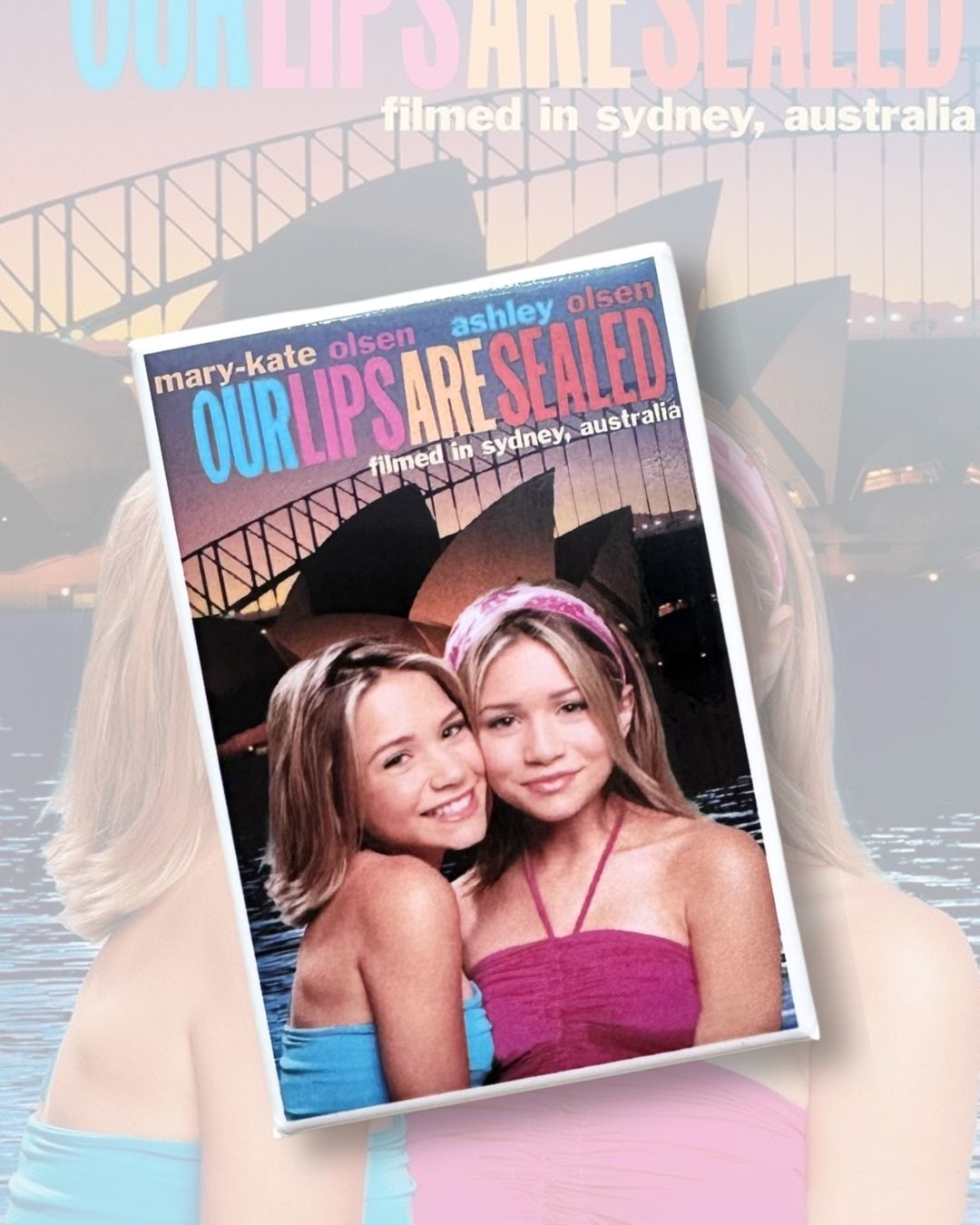 Mary Kate and Ashley Olsen Movie Magnet