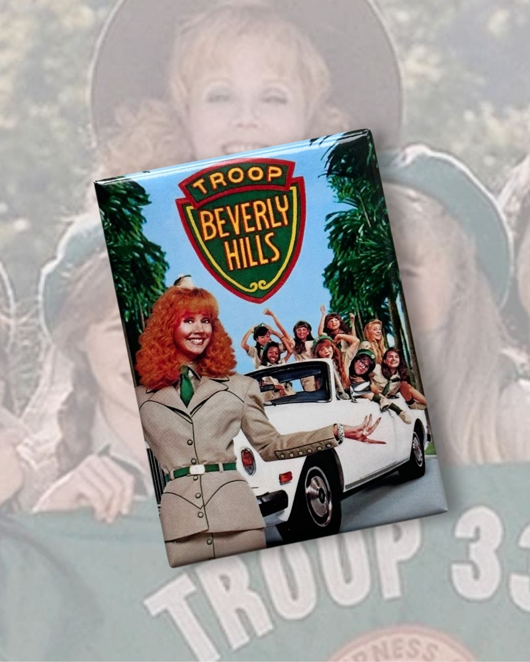Nostalgic 80s Movie Magnet - Troop Beverly Hills