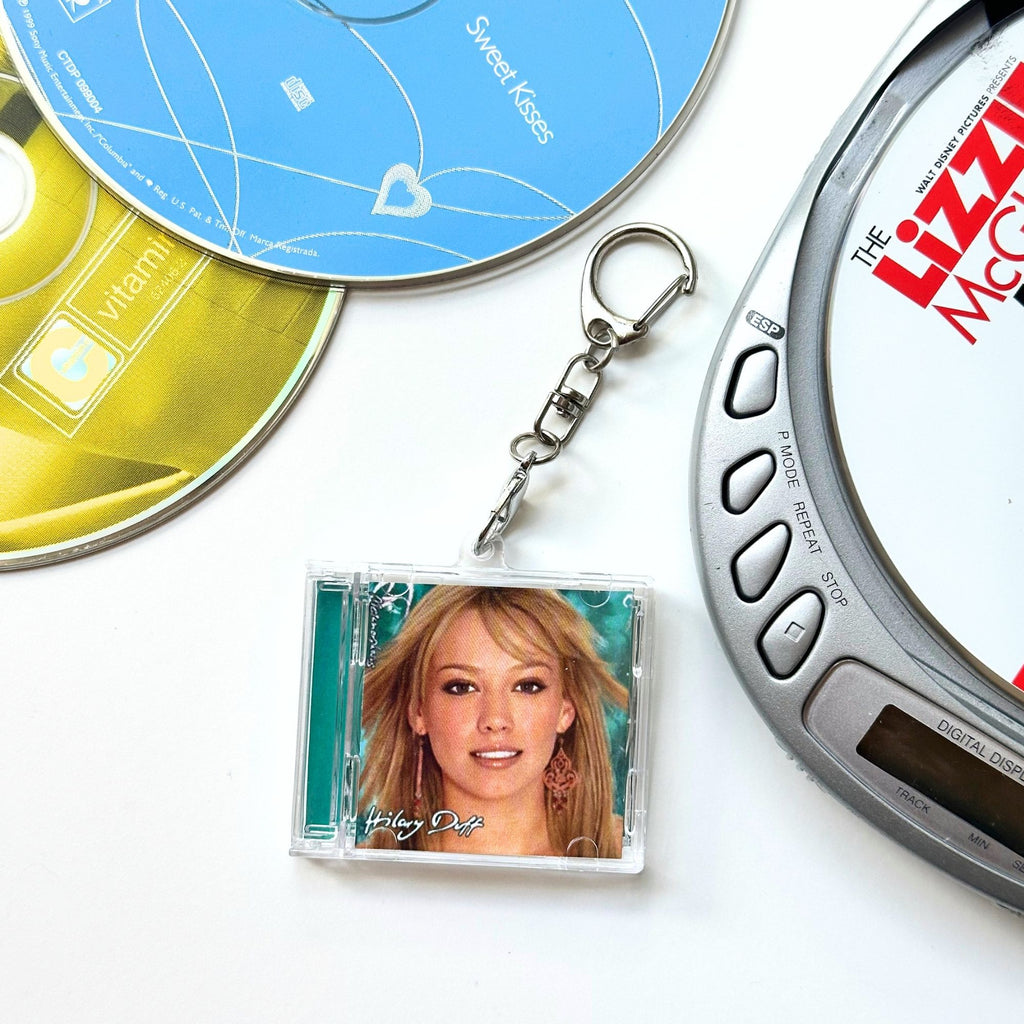 'Hit Clips' Mini CD Case Keychain - Hilary Duff Metamorphosis