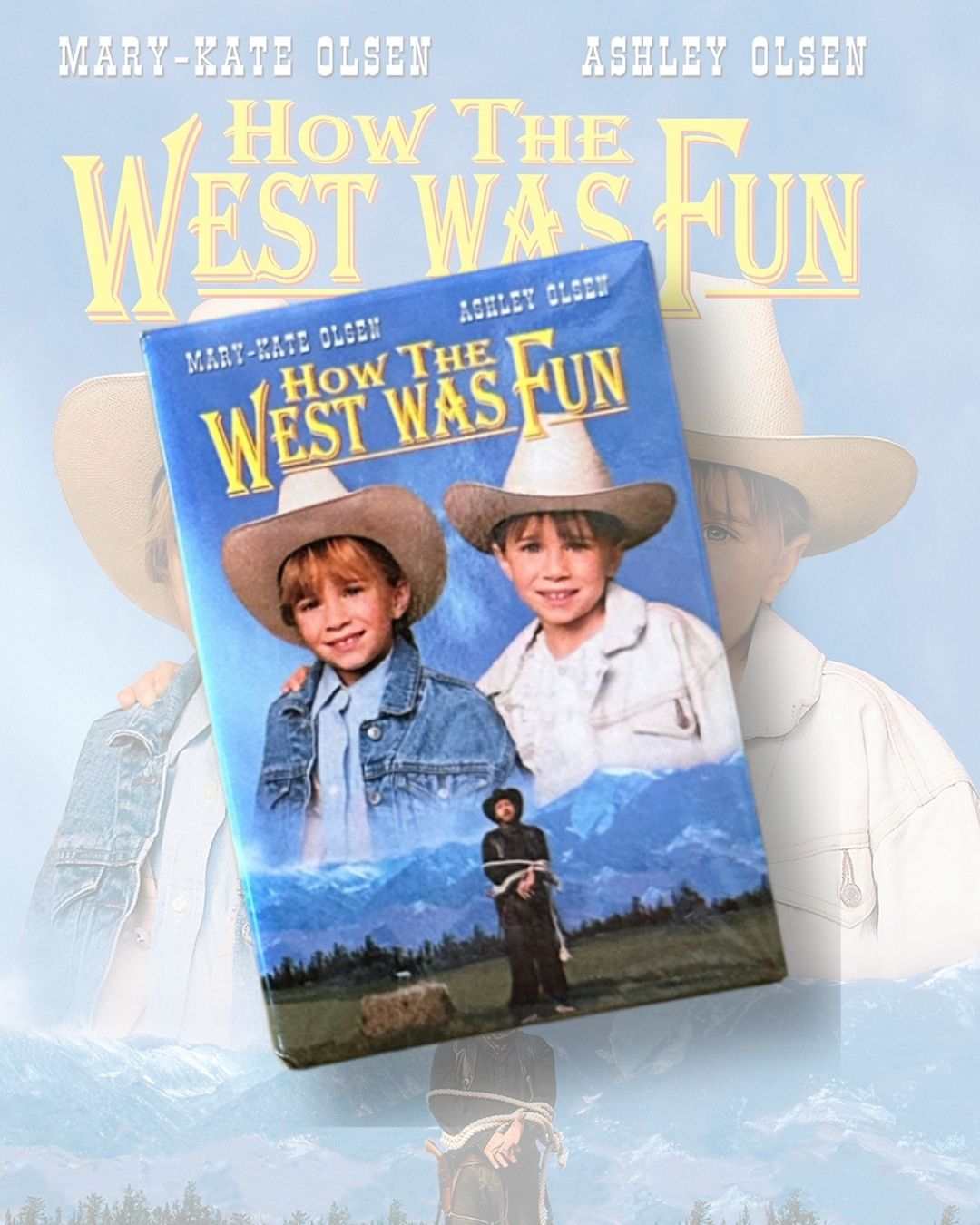 Mary Kate and Ashley Olsen Movie Magnet