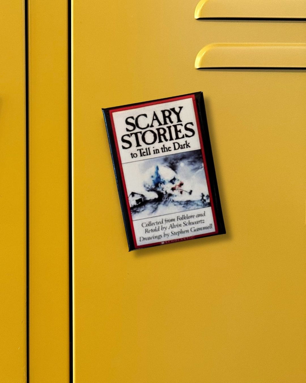 Nostalgic Halloween Pop Culture Magnet - Scary Stories
