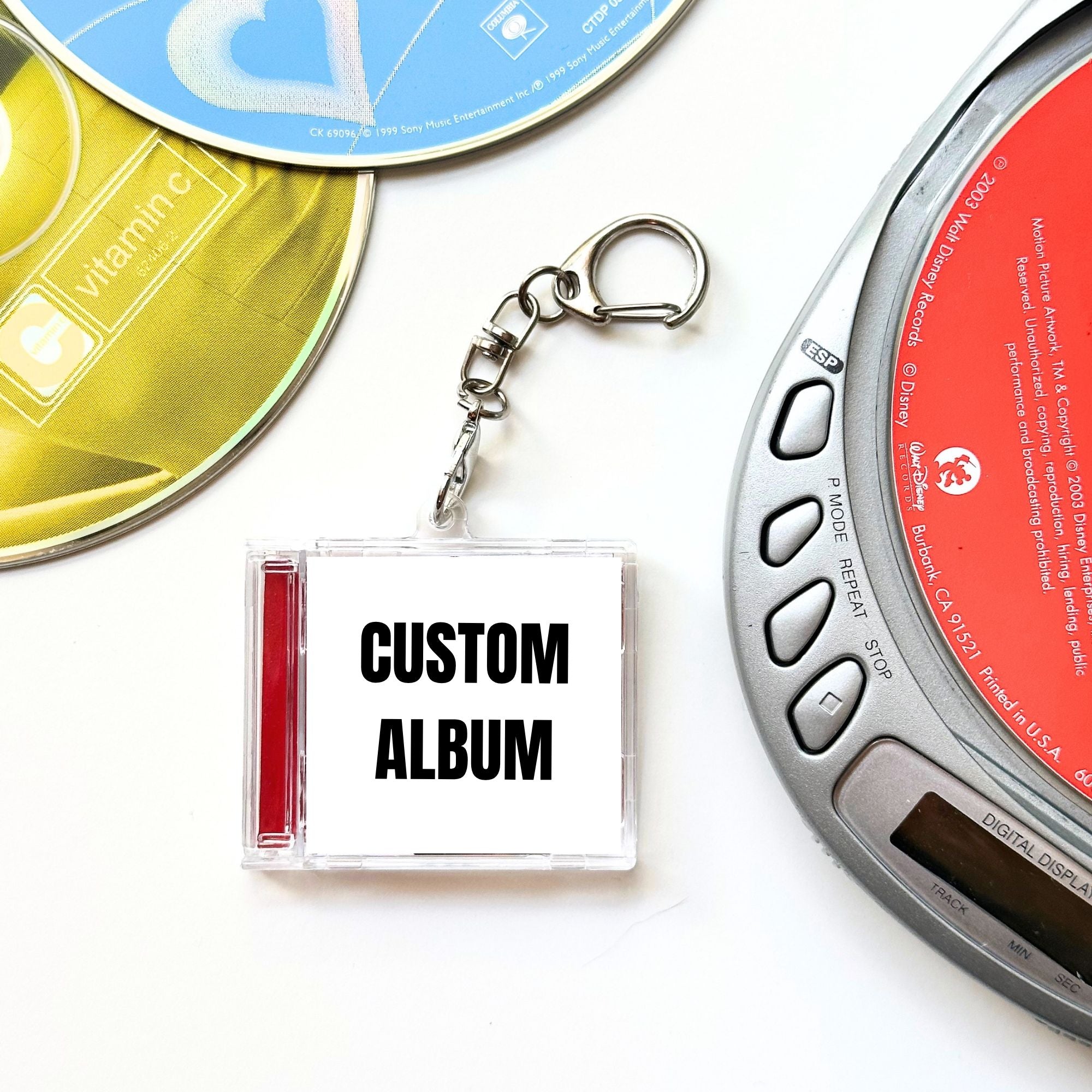 'Hit Clips' Mini CD Case Keychain - CUSTOM