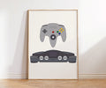 N64 Console Art Print