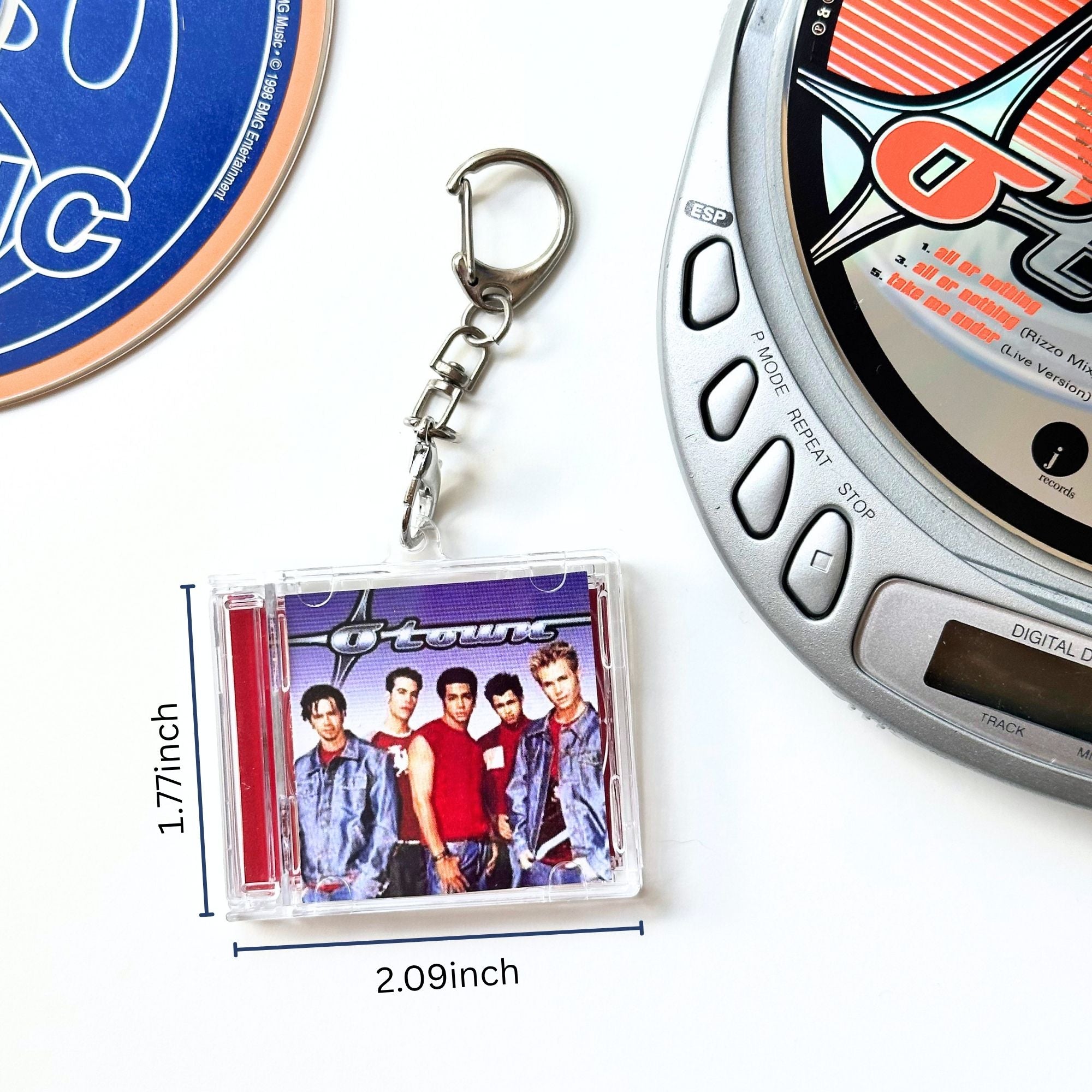 'Hit Clips' Mini CD Case Keychain - O-Town