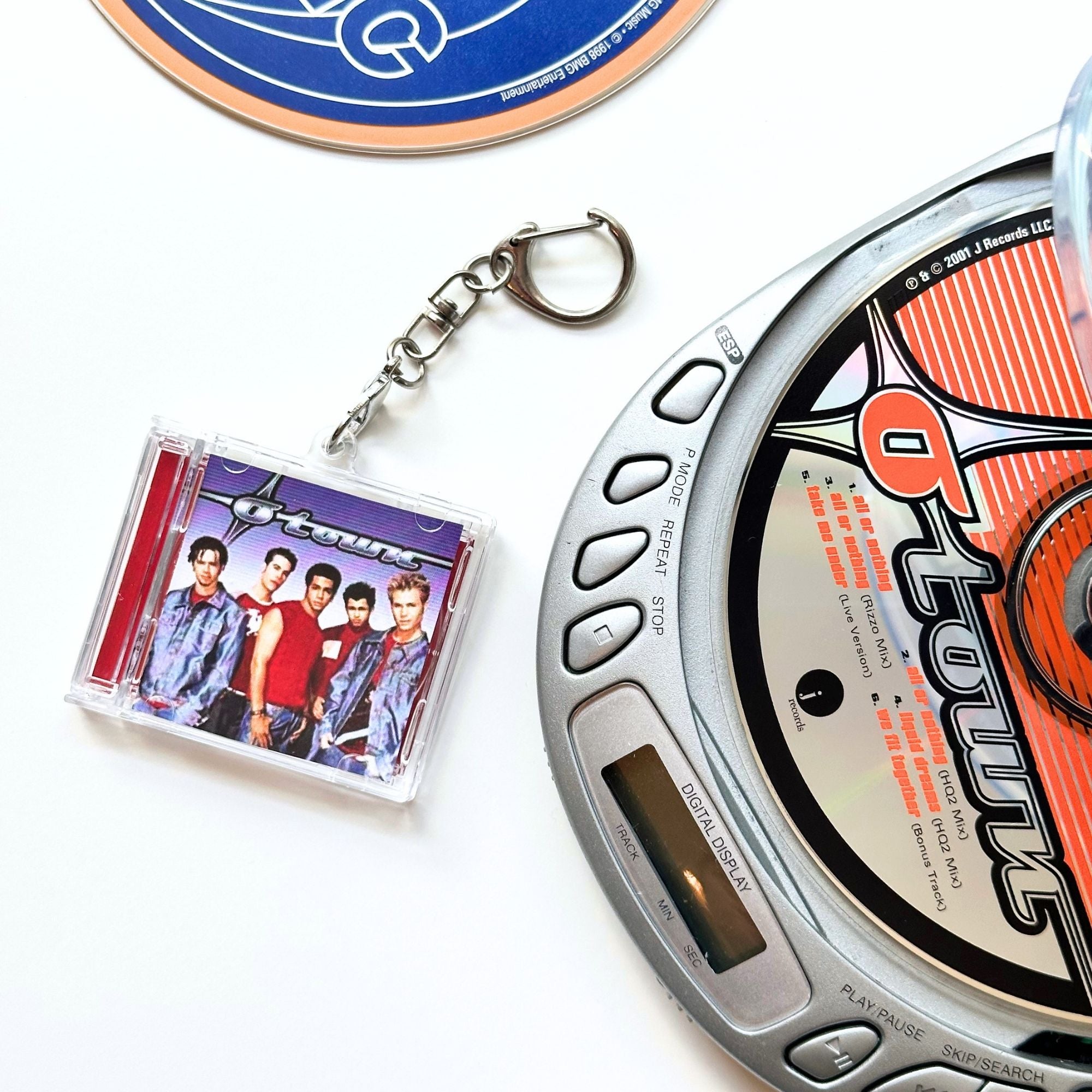 'Hit Clips' Mini CD Case Keychain - O-Town