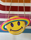 Loungefly x Lisa Frank Saturn Smiley Crossbody Bag