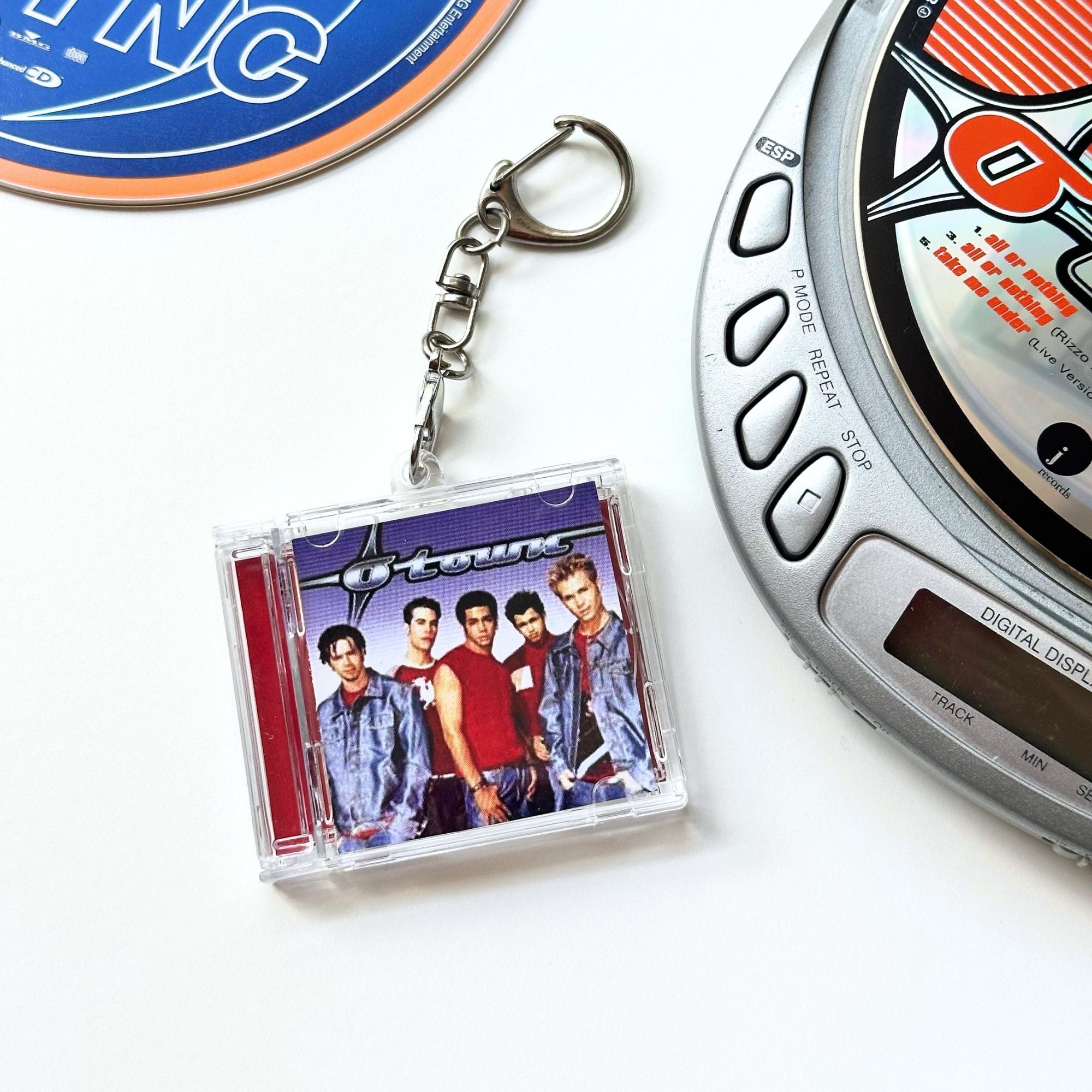 'Hit Clips' Mini CD Case Keychain - O-Town