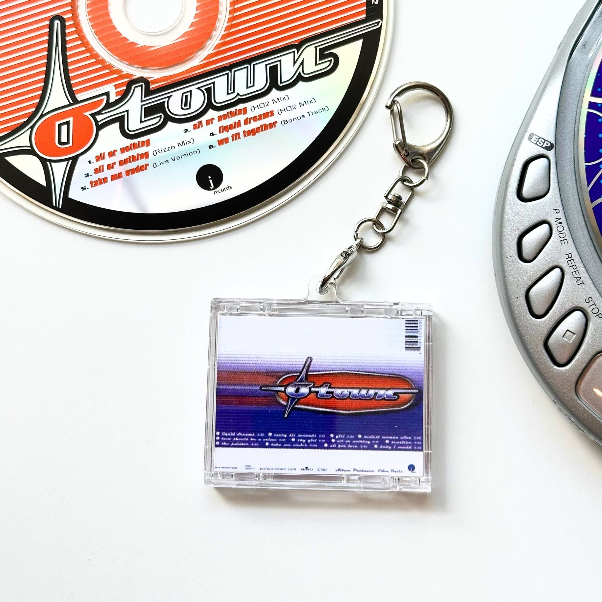 'Hit Clips' Mini CD Case Keychain - O-Town