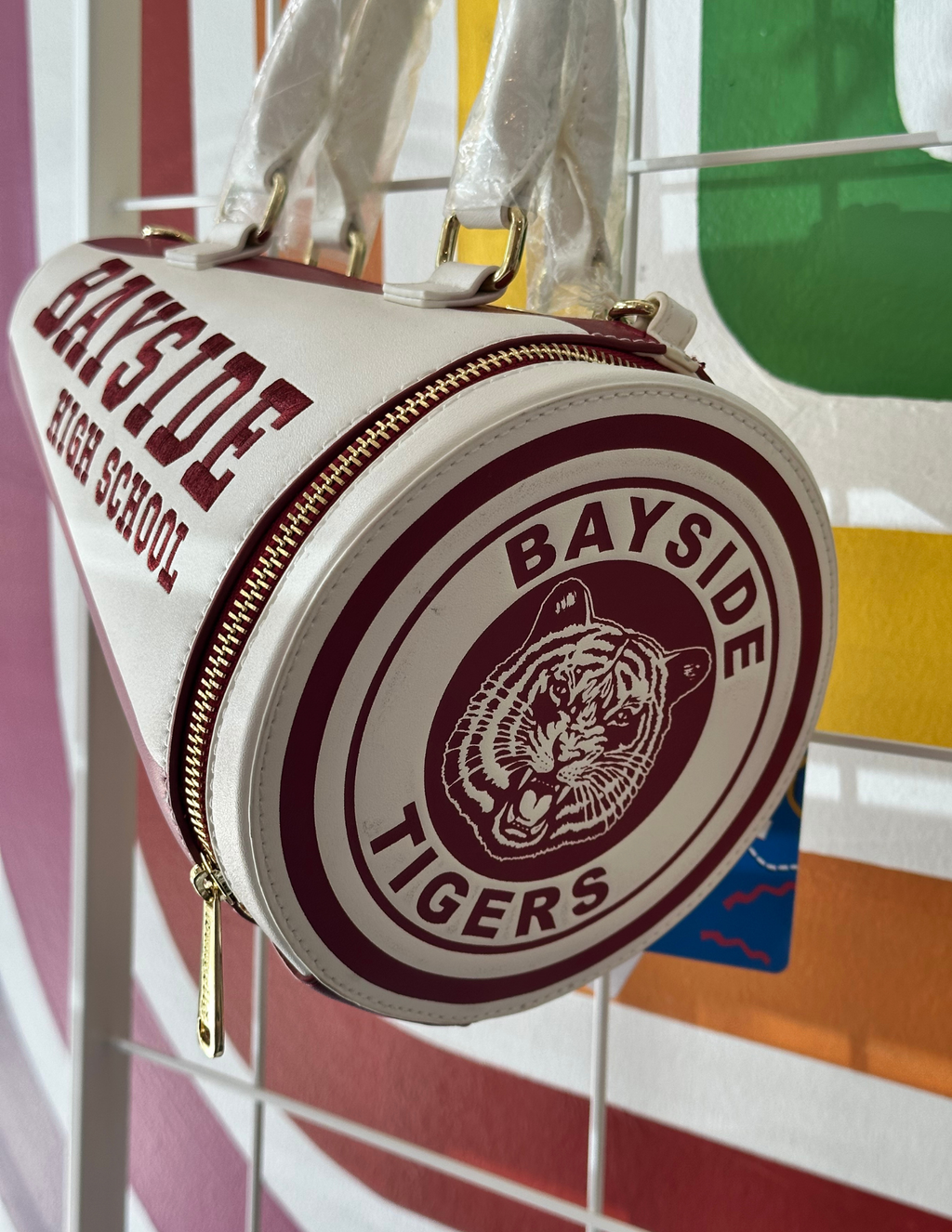 Saved By The Bell Bayside High Megaphone Figural Crossbody Bag