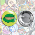 Classic Toy Pin Back Buttons