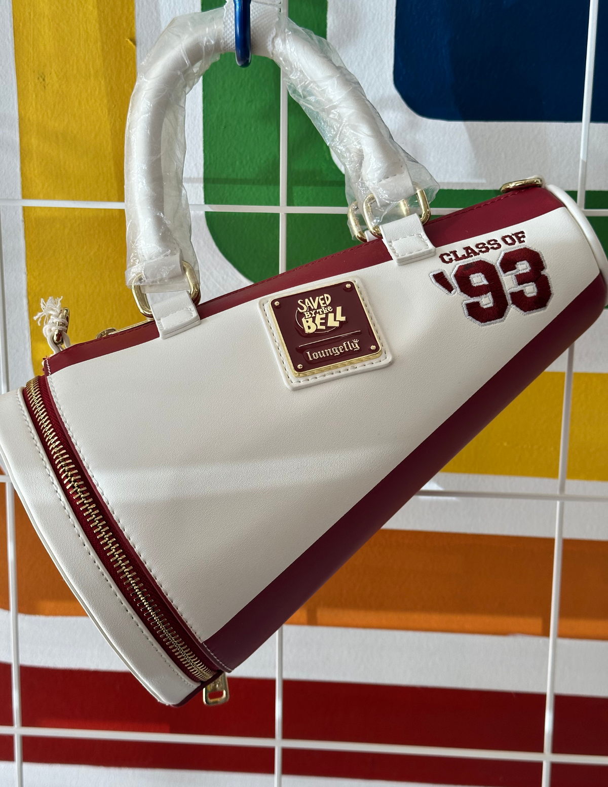 Saved By The Bell Bayside High Megaphone Figural Crossbody Bag
