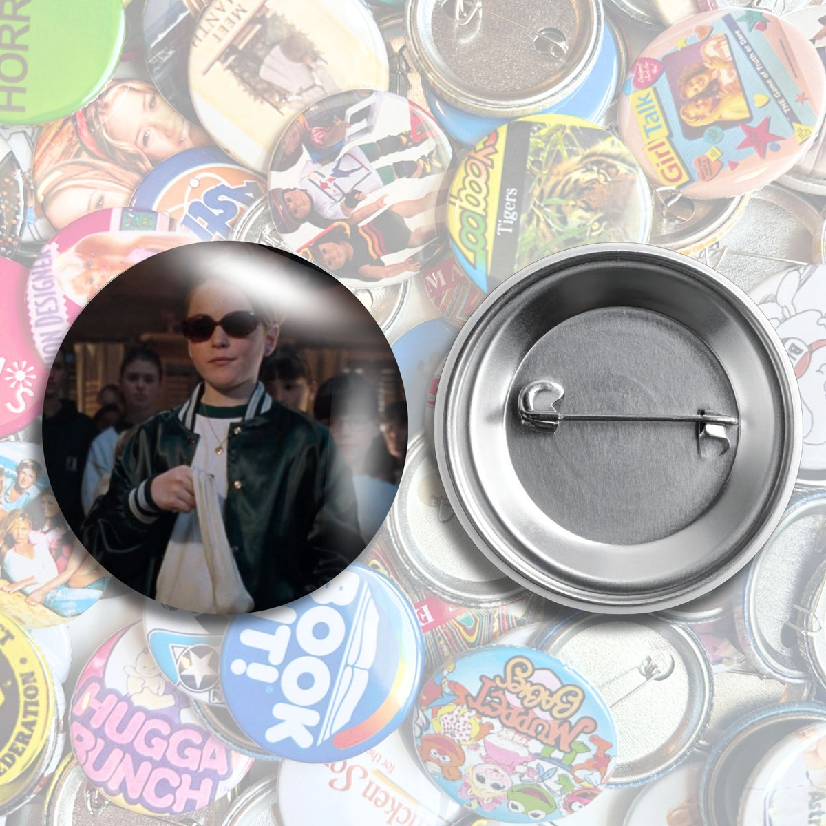 90s Girl Movies Pin Back Buttons