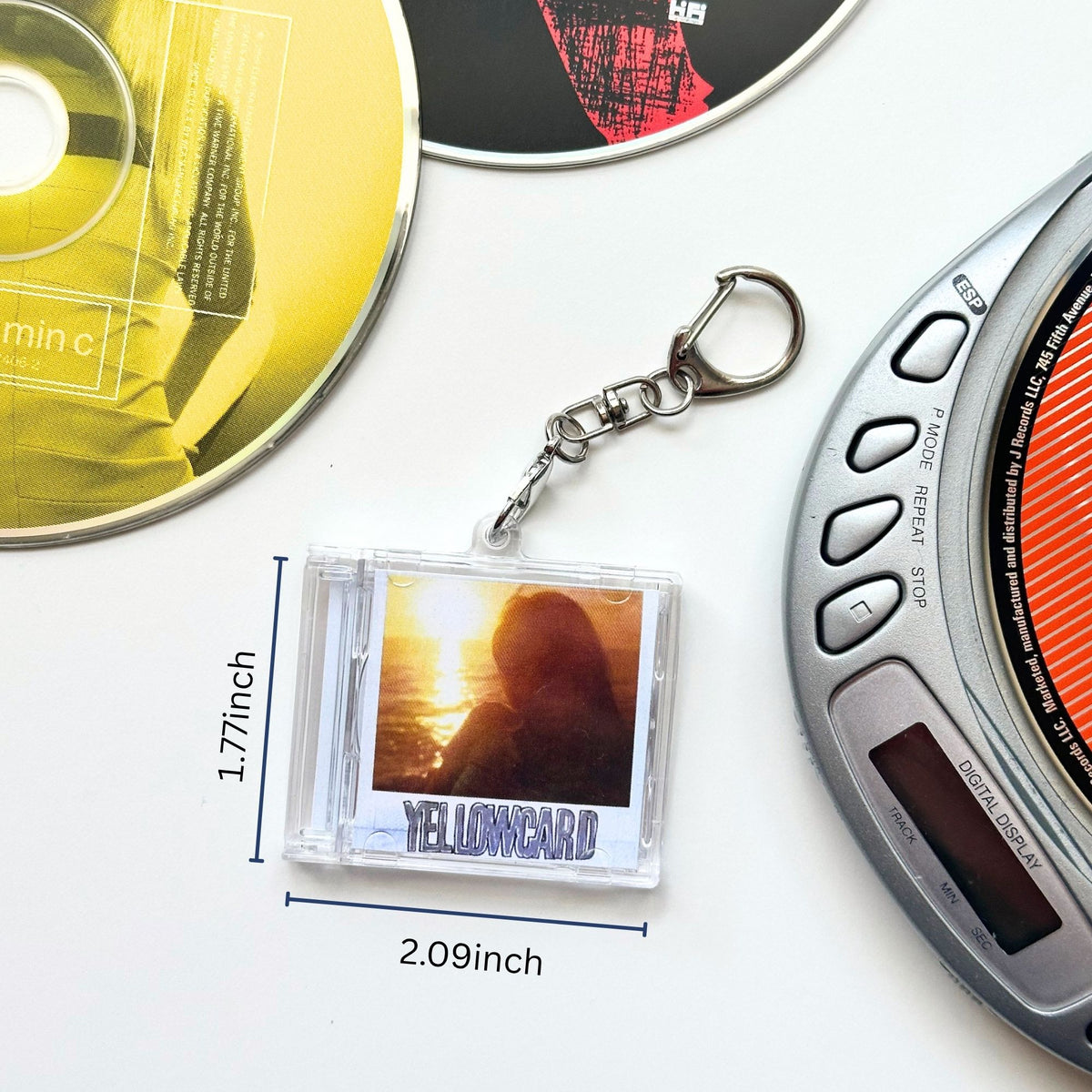 'Hit Clips' Mini CD Case Keychain - Yellowcard