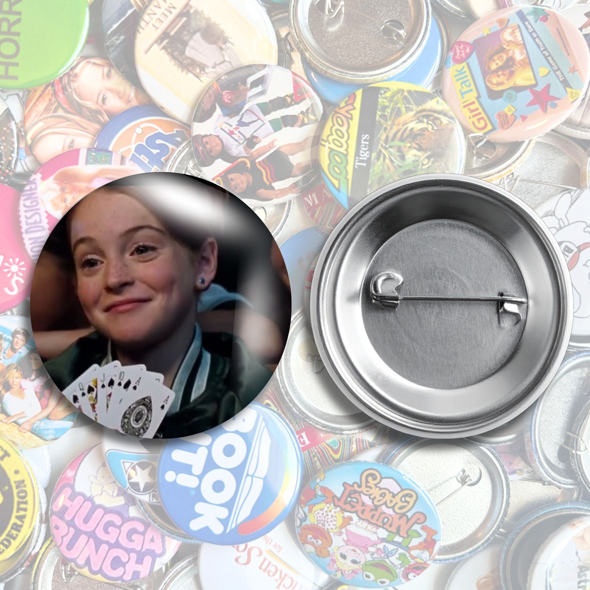90s Girl Movies Pin Back Buttons