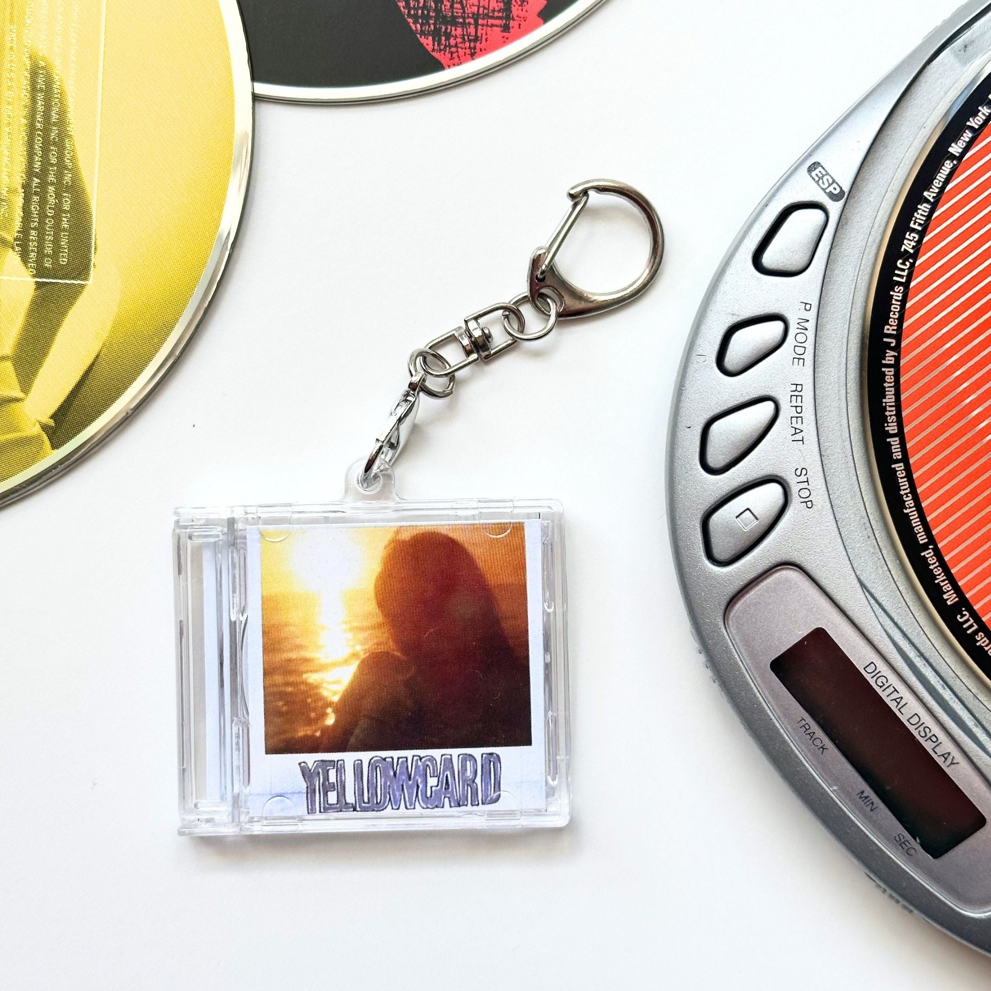 'Hit Clips' Mini CD Case Keychain - Yellowcard